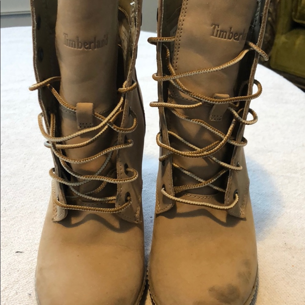 High heel timberlands